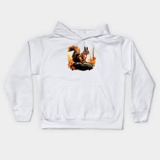 Squirrel Whisperer Kids Hoodie